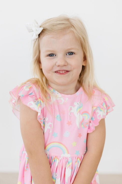 my-little-unicorn-flutter-sleeve-twirl-dress Mila &  Rose - Sophia's Style--12-24M--2